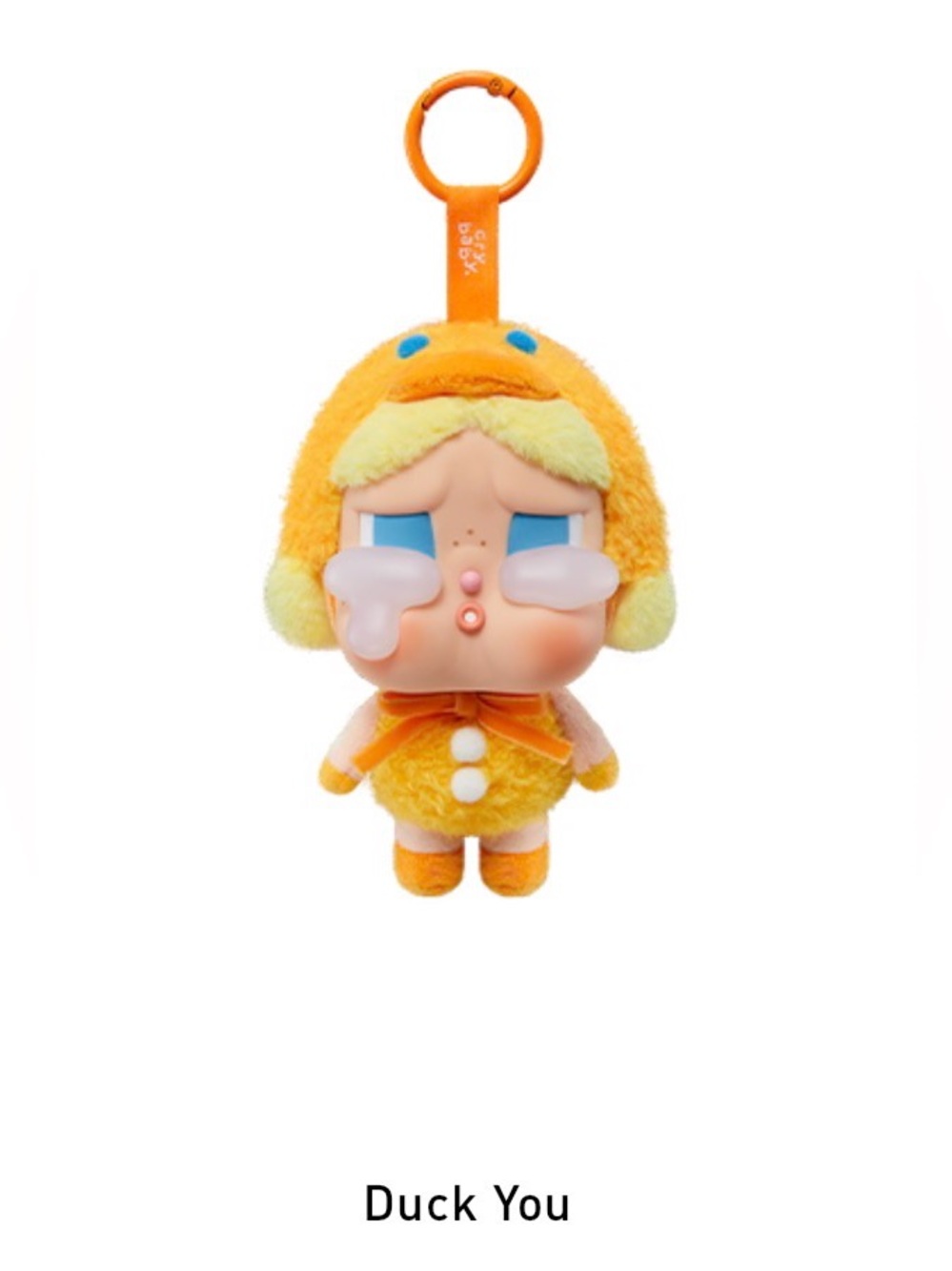 DUCK YOU, CRYBABY Crying Again Series Plush Pendant Blind Box, Unopened